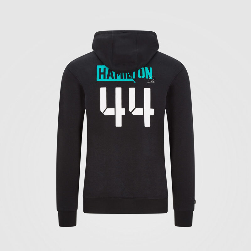 MAPM FW MENS LEWIS #44 HOODED SWEAT - black