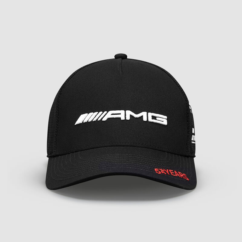 MAPF1 RP LH DRIVER TRUCKER CAP AMG - black