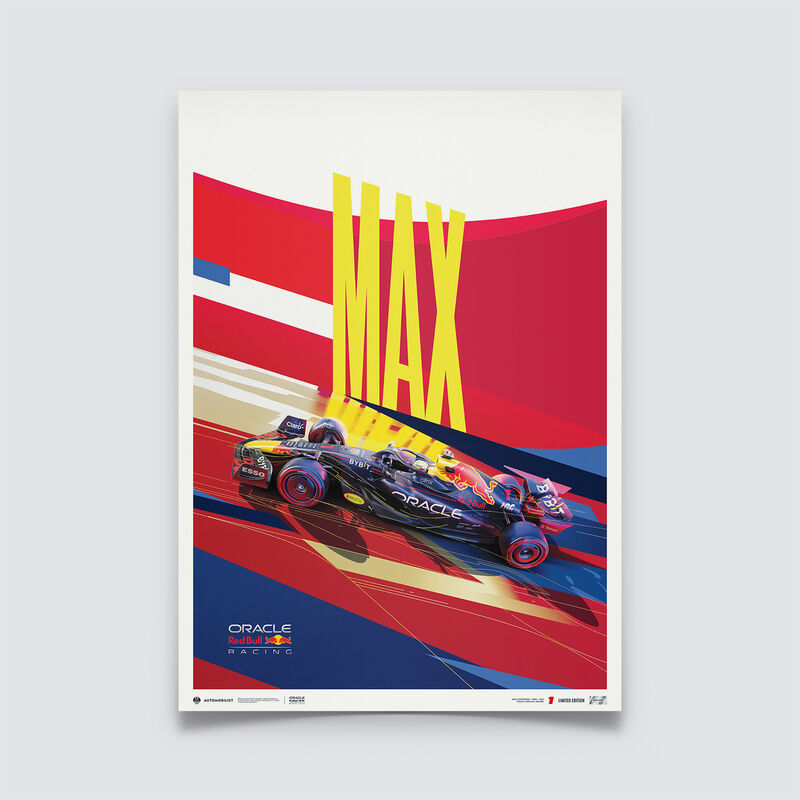 RBR SL MV DRIVER POSTER - Multicolor