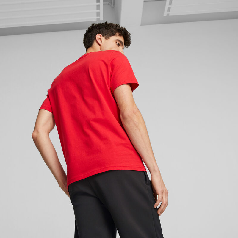 SF LS MENS RACE TEE - red