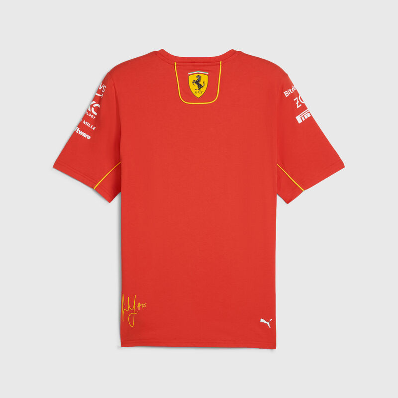 SF RP MENS SAINZ TEE - red