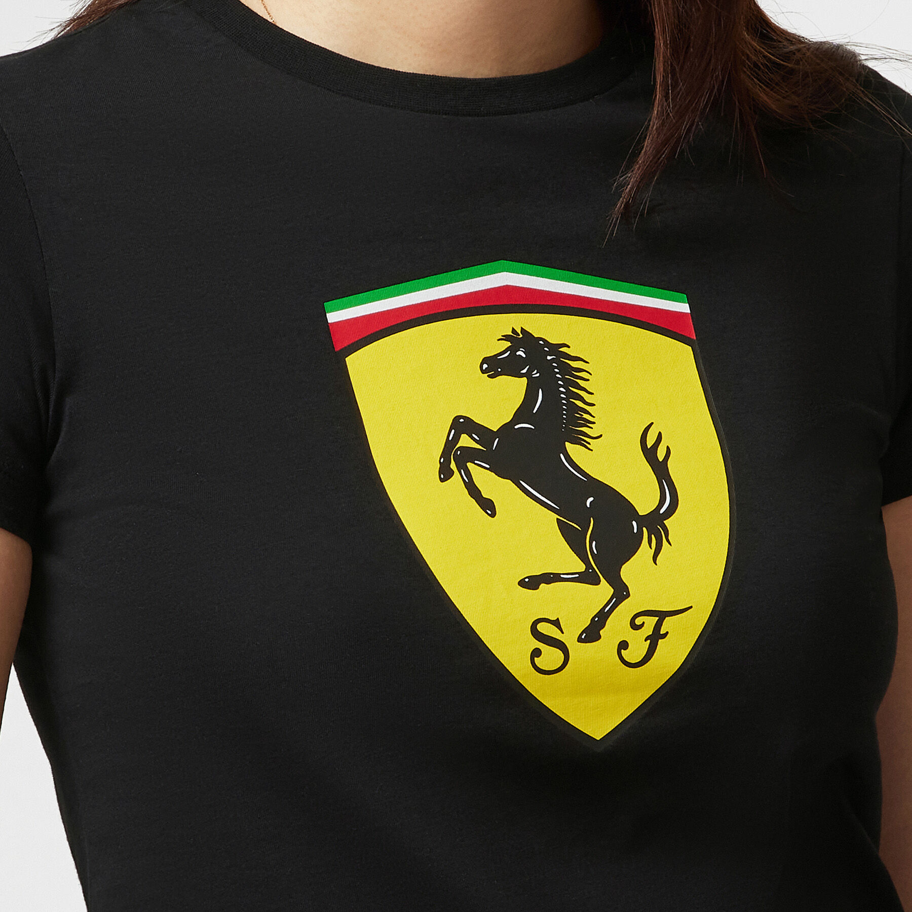 Ferrari shirt best sale logo