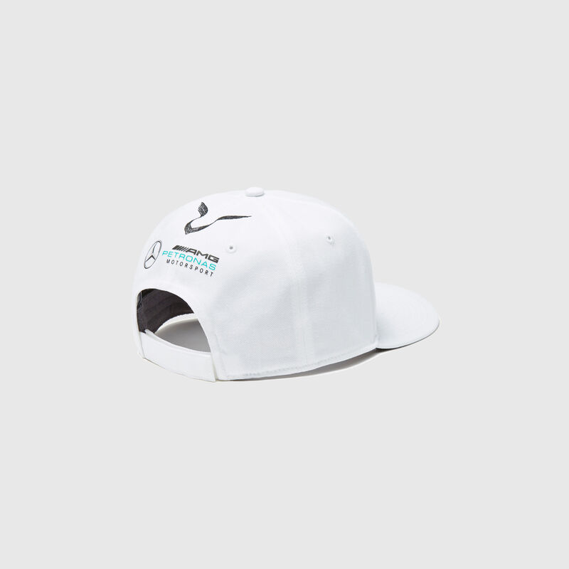 MAPM RP DRIVERS CAP HAMILTON (FLATBRIM) - white