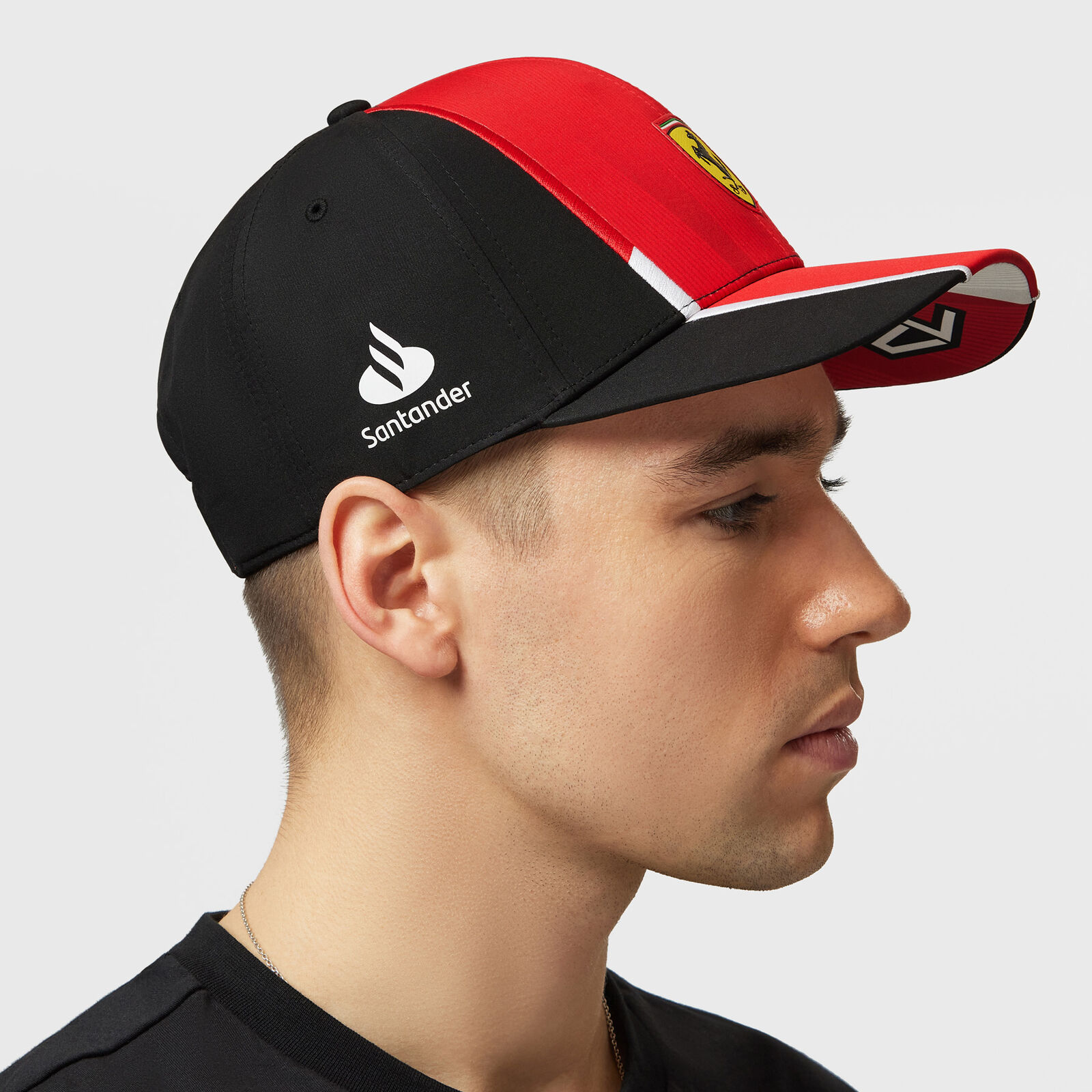 Ferrari Leclerc Cappellino Ferrari Nero Hat Cappello Leclerc 2022