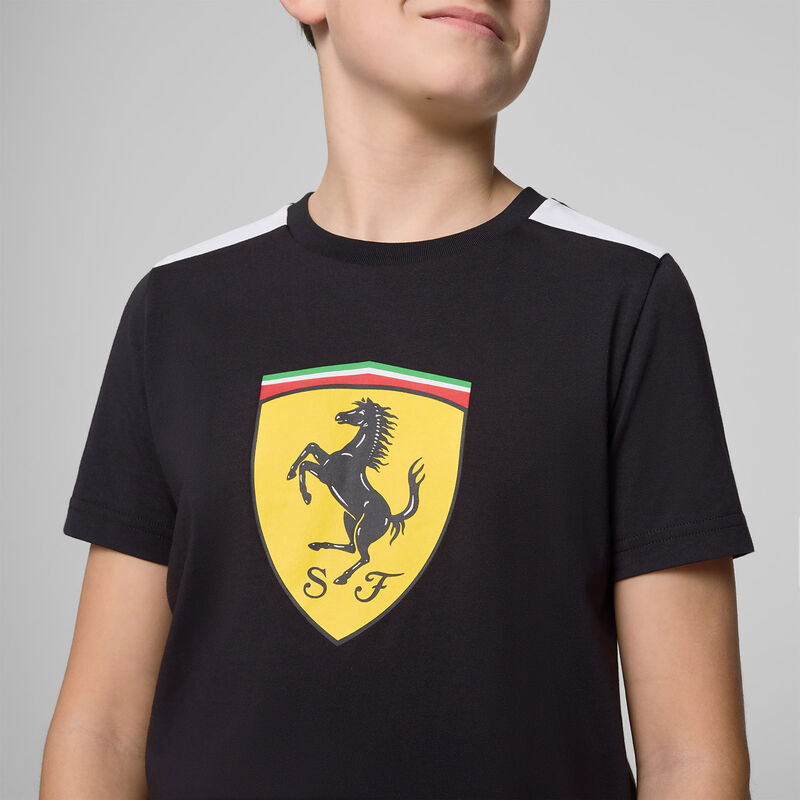SF KIDS LARGE SHIELD TEE - black