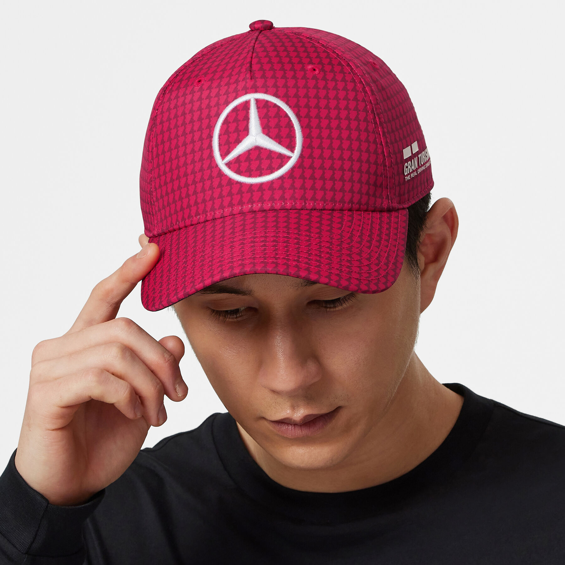 Mercedes AMG Petronas F1 2023 Lewis Hamilton Baseball Hat Red