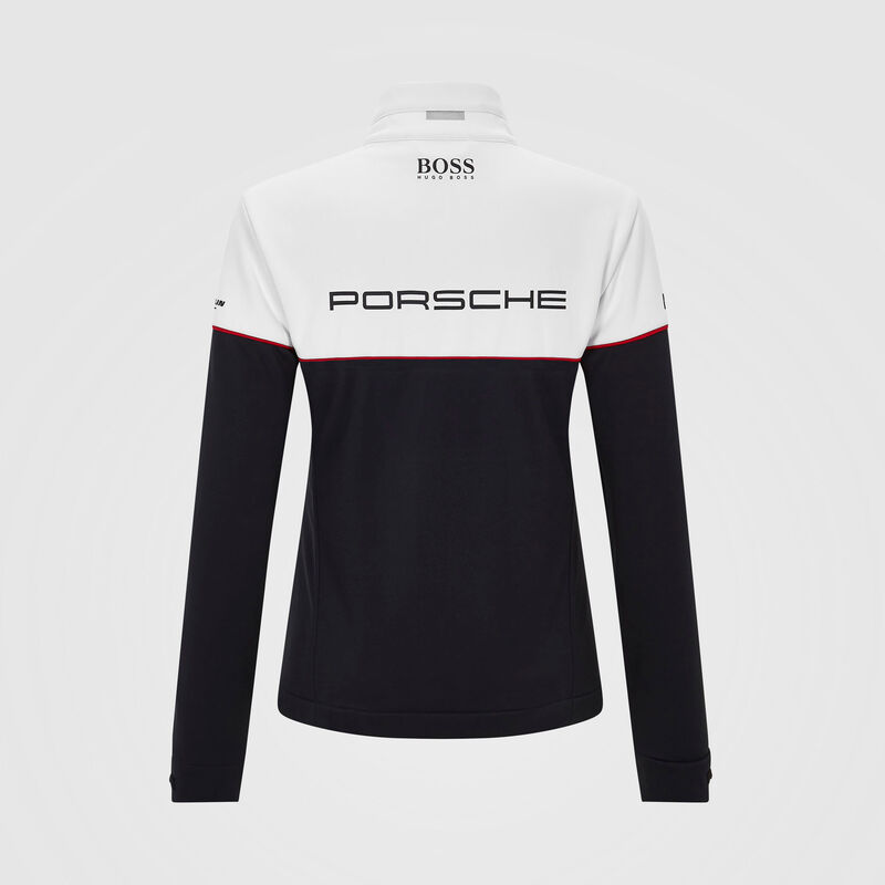 PORSCHE RP WOMENS TEAM SOFTSHELL JACKET - black