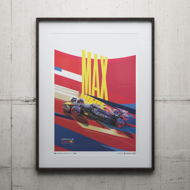 RBR SL MV DRIVER POSTER - Multicolor