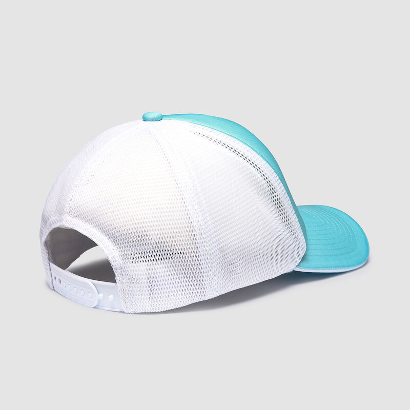 F1 FW PASTEL MIAMI TRUCKER CAP - baby blue
