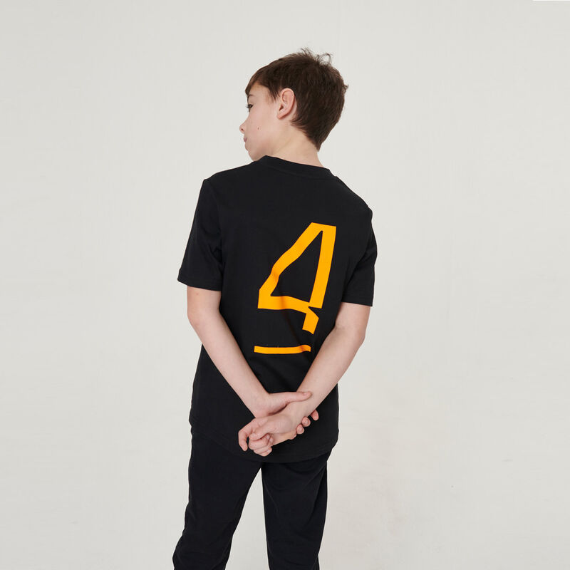 MCLAREN FW KIDS NORRIS TEE - black