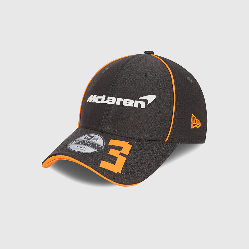 MCLAREN REPLICA DRIVER RICCIARDO HEX ERA 940 KIDS CAP - Antracit