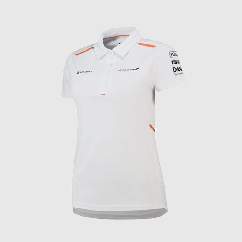 MCLAREN RP WOMENS POLO - white