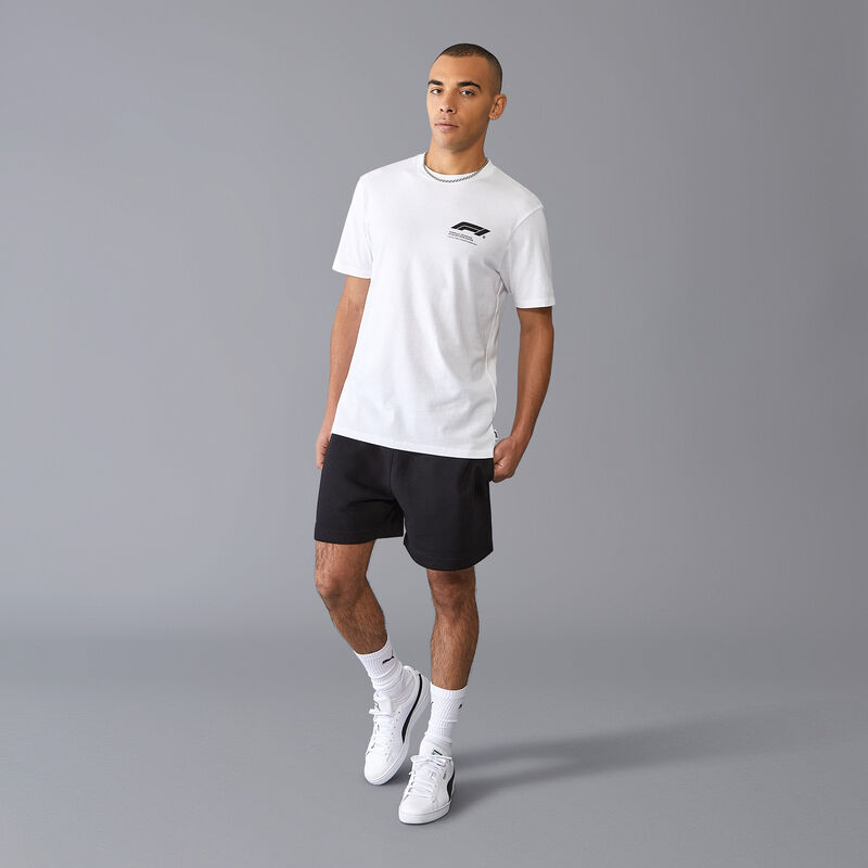 F1 FW CAR GRAPHIC TEE - white