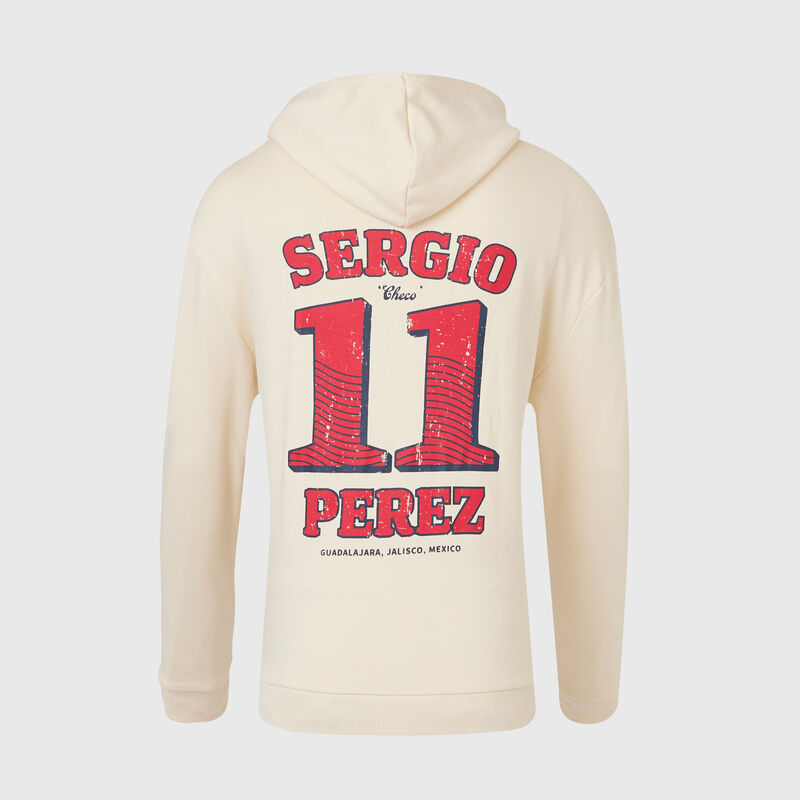 RBR FW UNISEX SP DISTRESSED HOODIE - white