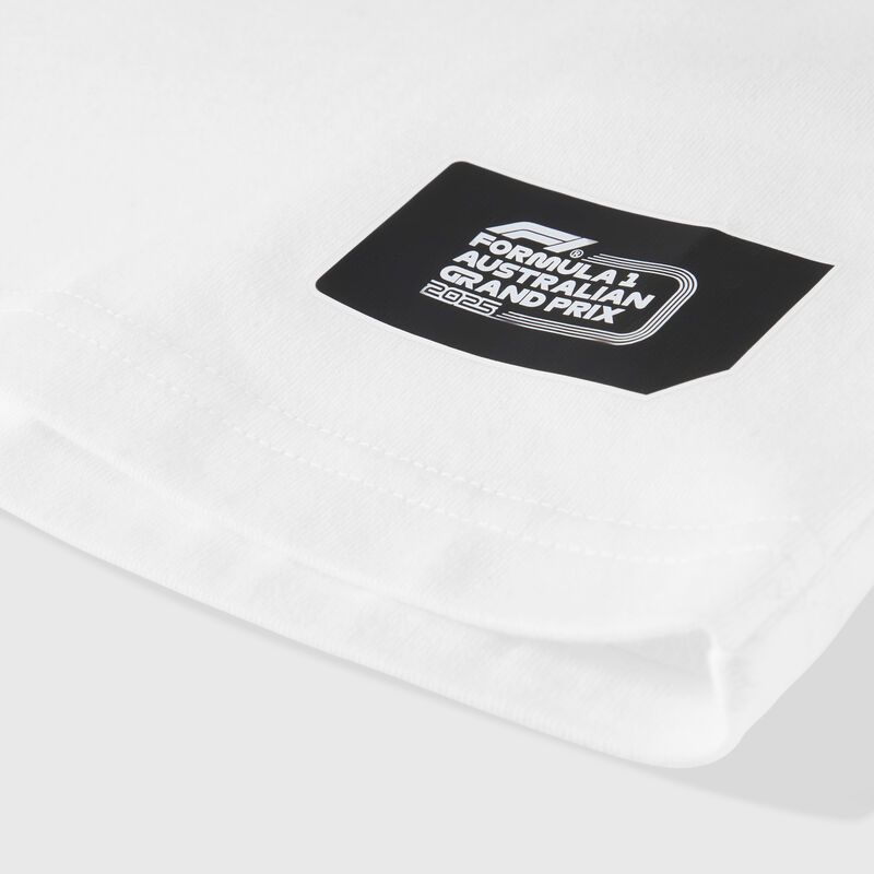 F1 FW SE AUSTRALIA TEE - white