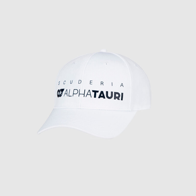 ALPHA TAURI RP LOGO CAP  - white