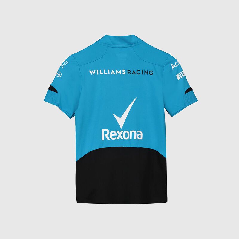 WILLIAMS RACING 2019 TEAM PERFORMANCE POLO  - blue