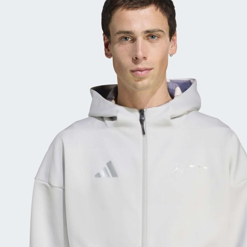 MAPF1 SE MENS SILVERSTONE FZ HOODIE - grey