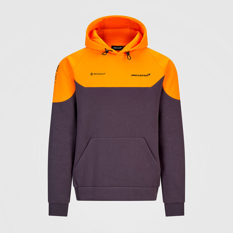 MCLAREN RP TEAM HOODED SWEAT - Antracit