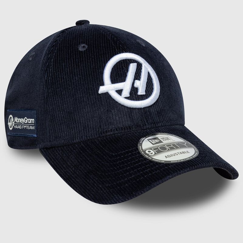 HAAS FW CORD 9FORTY CAP - Navy