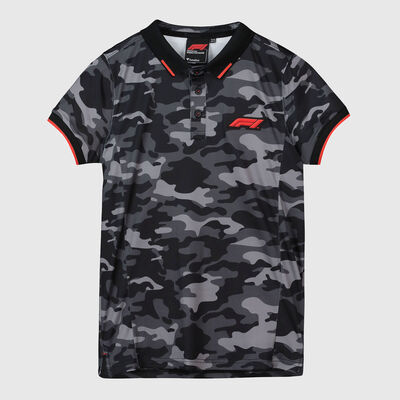 Kids Camo Polo