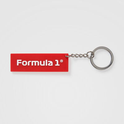 Llavero con el logotipo de F1