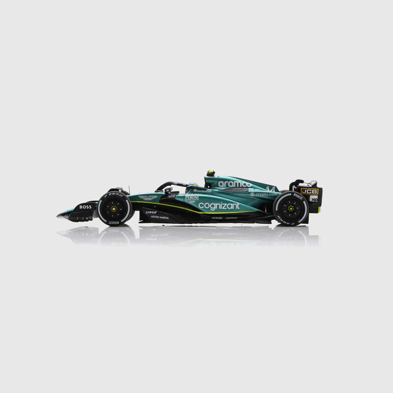 AMCF1 ALONSO 1:43 SCALE MODEL CAR - green