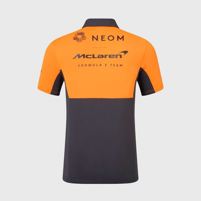 MCLAREN FE MENS TEAM POLO - grey