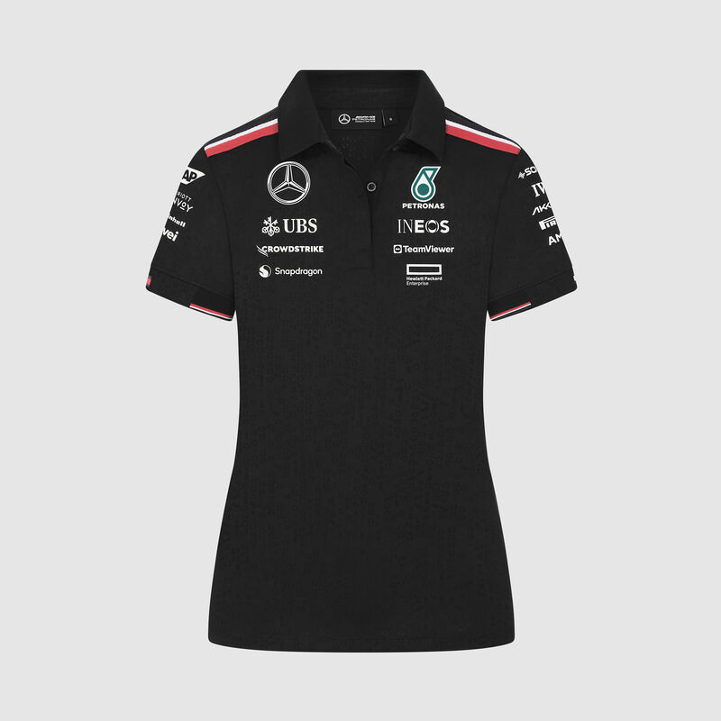 MAPF1 RP WOMENS TEAM POLO - black