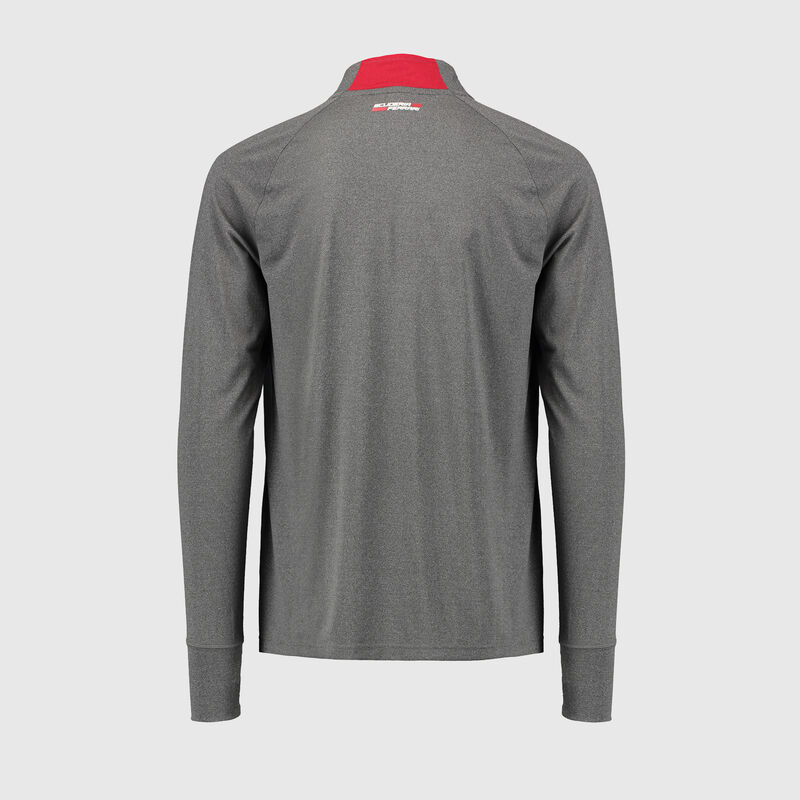 SF FW MENS LS 1/2 ZIP MIDLAYER - grey