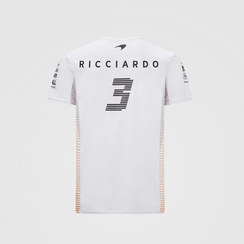 MCLAREN RP MENS RICCIARDO TEE - white