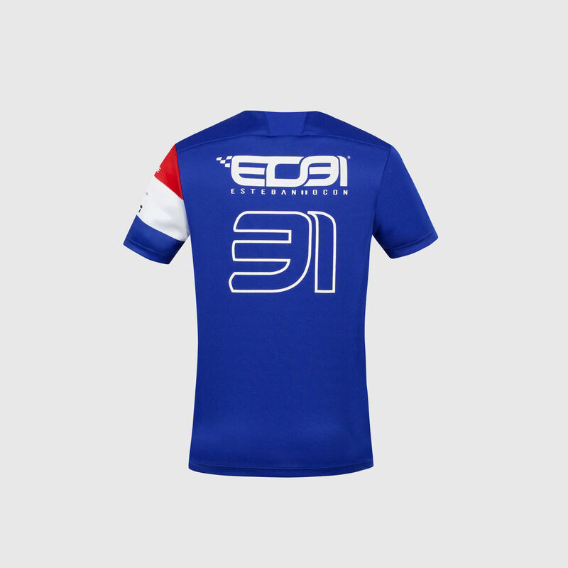 ALPINE F1 PILOT JERSEY OCON 31 - blue