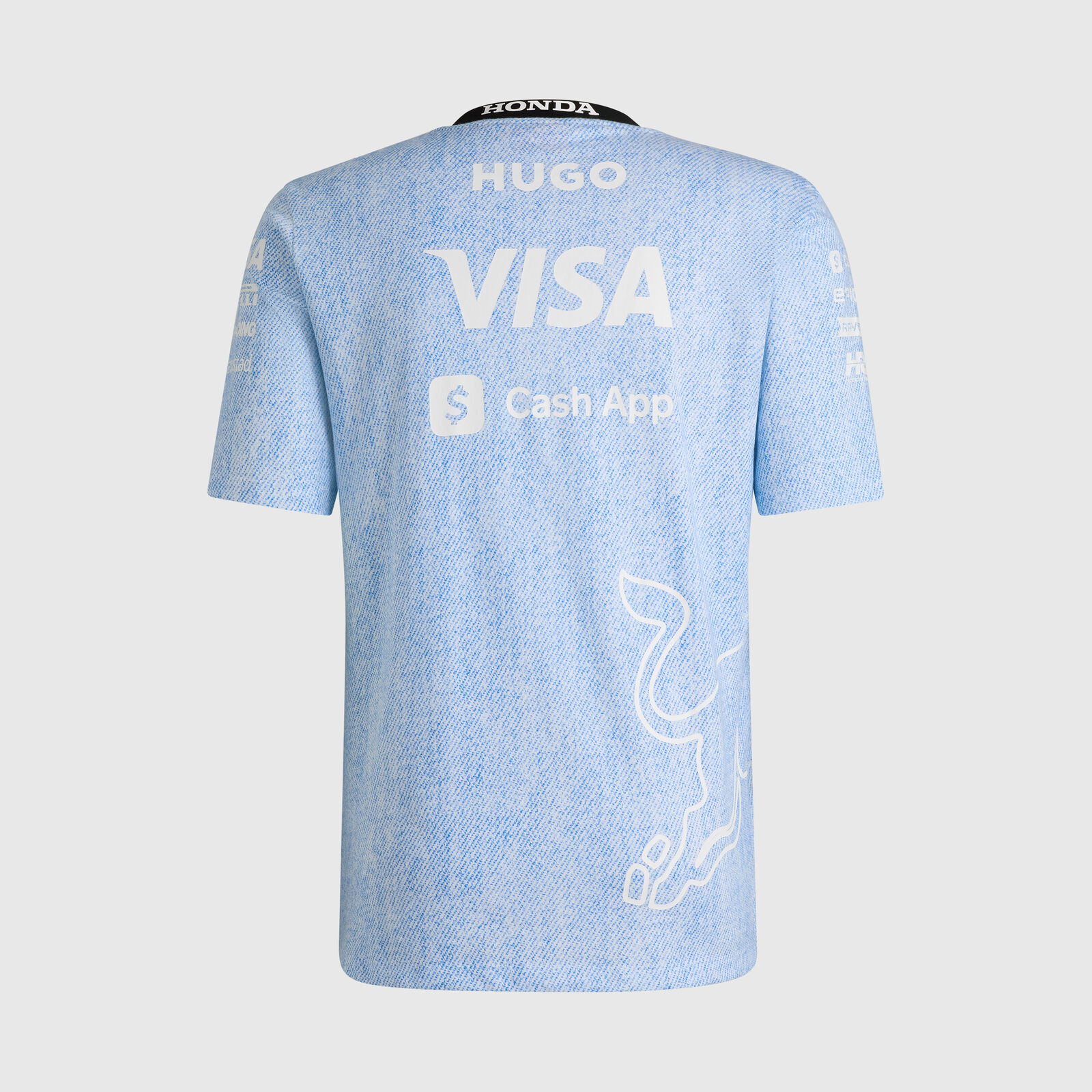 2024 Singapore GP Tshirt Visa Cash App RB Fuel For Fans