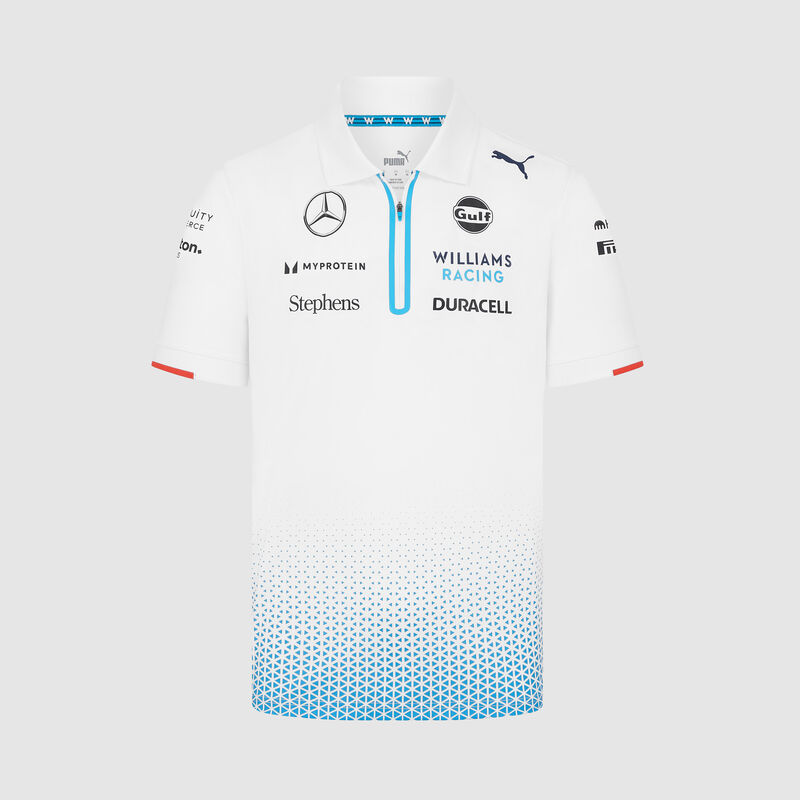 2024 Team Polo 2024 - Williams Racing - White XXL for males - 8719203388908 - Fuel For Fans F1 Merchandise store