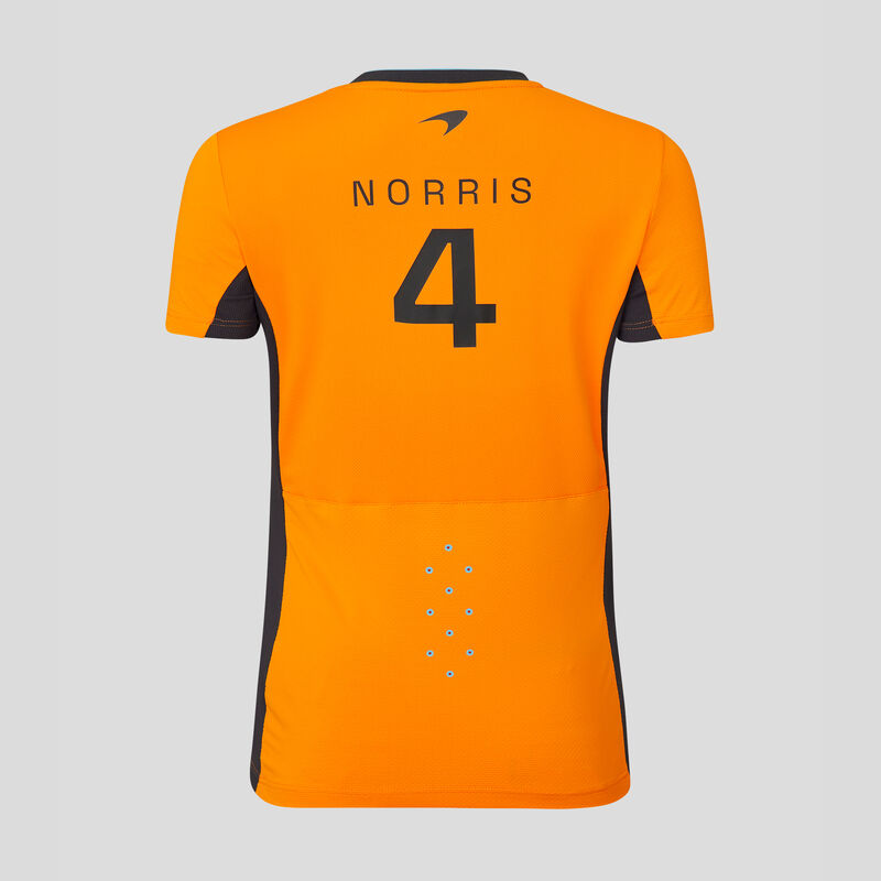 MCLAREN SL RP 2023 WOMENS SET UP TEE - NORRIS - orange