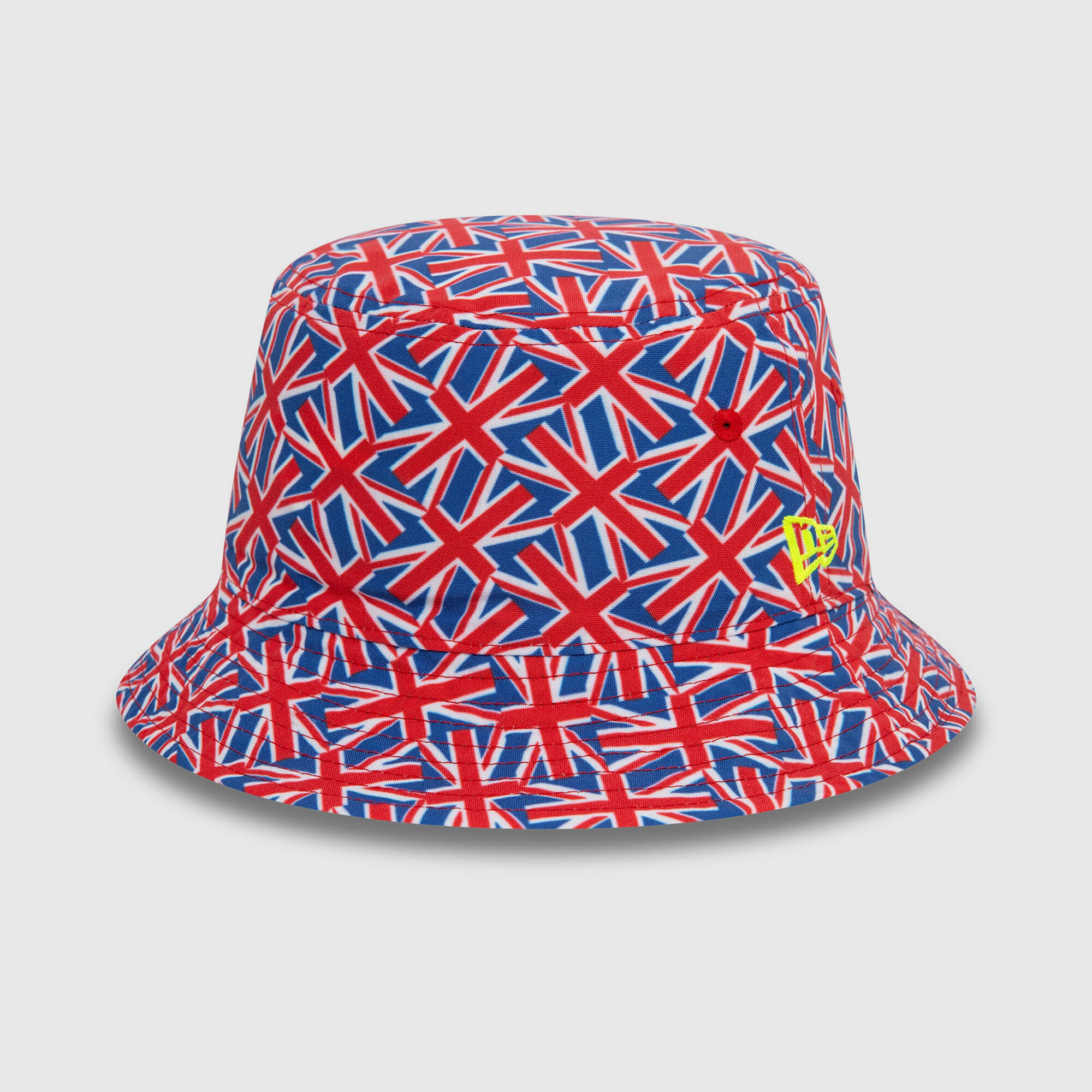 Union jack bucket hat top