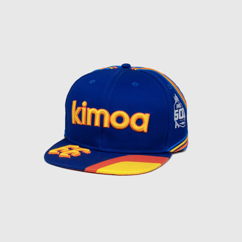 MCLAREN DRIVER KIMOA INDY 500 CAP - blue