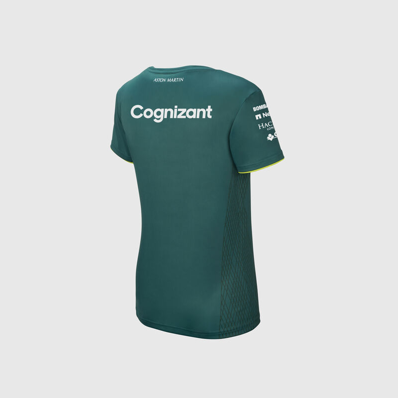 ASTON MARTIN COGNIZANT F1 WOMENS RP TEAM T-SHIRT - green