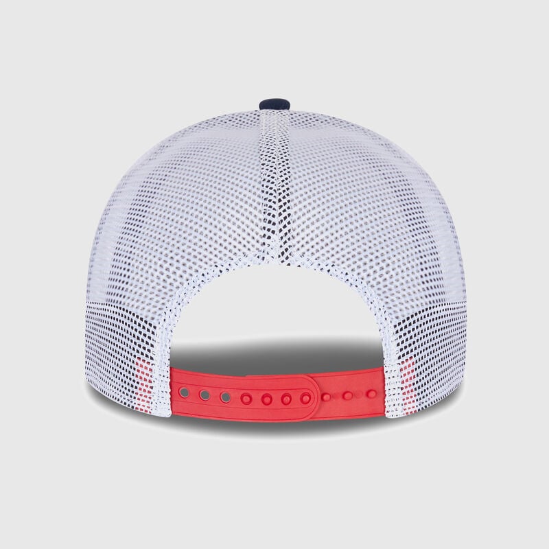 MCLAREN SL USA E-FRAME TRUCKER CAP - white