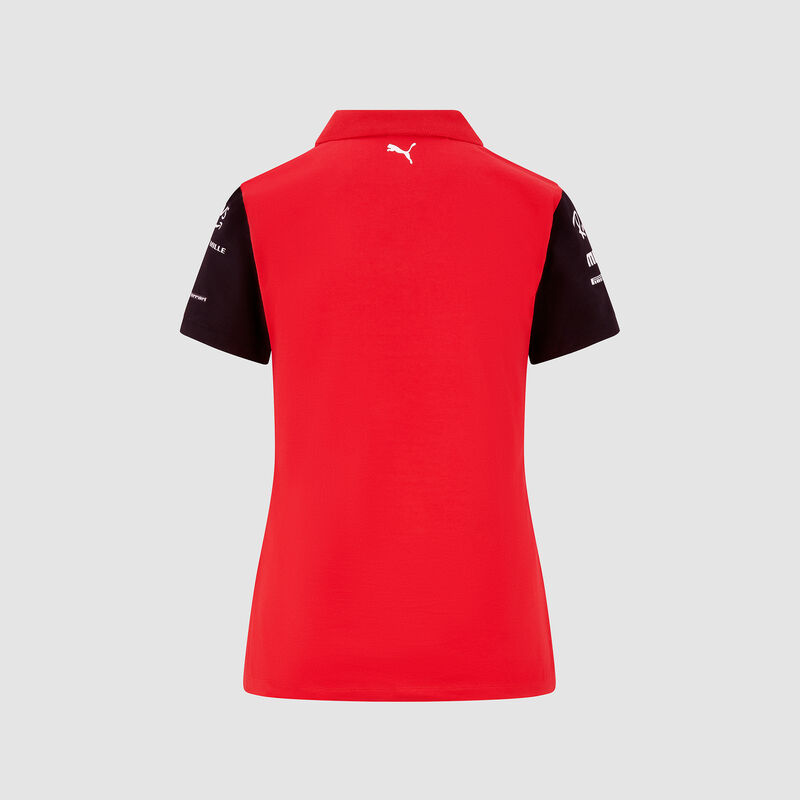 SF RP WOMENS TEAM POLO - red