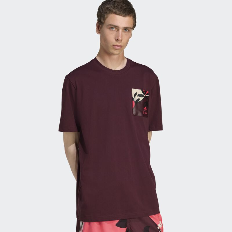 MAPF1 SE MENS SUMMER TEE - burgundy