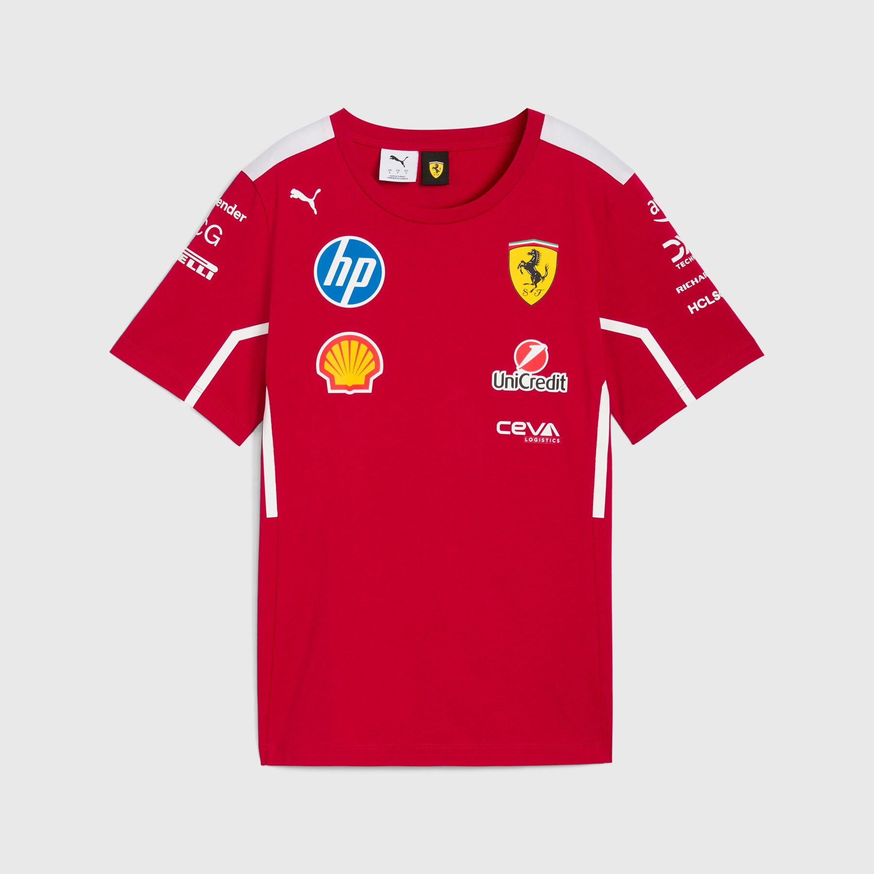 PUMA 2025 Team T Shirt Scuderia Ferrari F1 Fuel For Fans Pp 01 Pumaferrari 