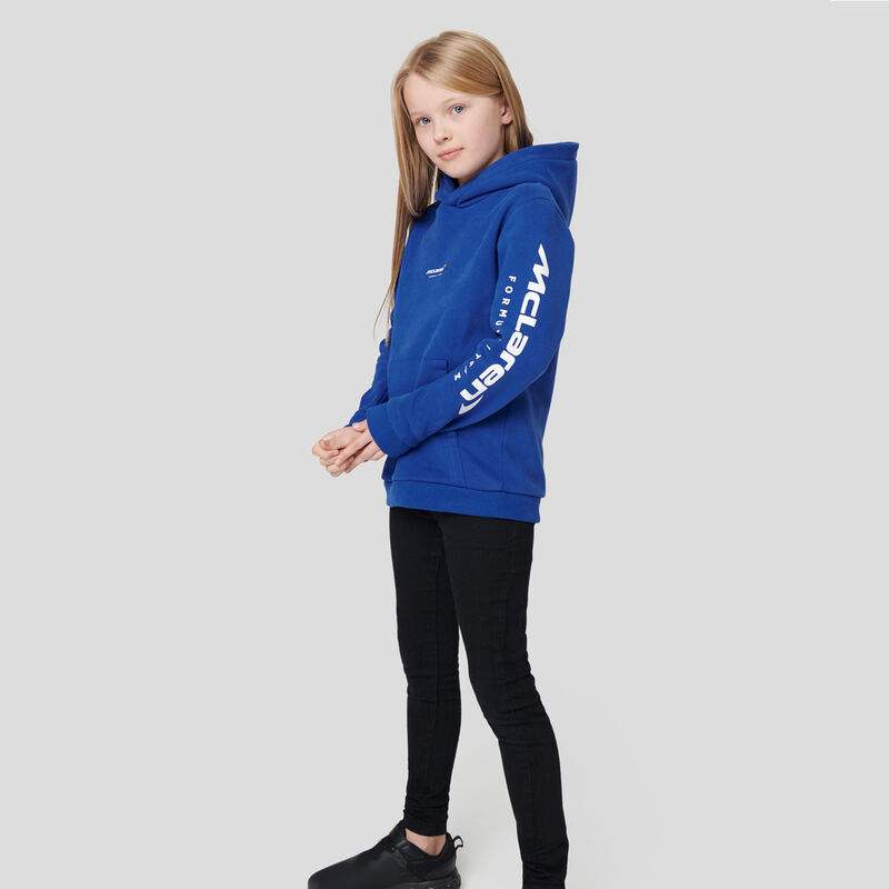 MCLAREN FW KIDS DYNAMIC HOODY - blue