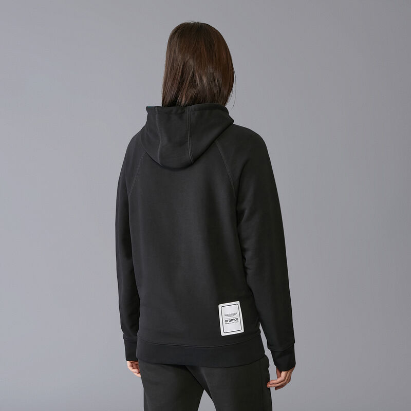 AMF1 FW LOGO HOODY - black