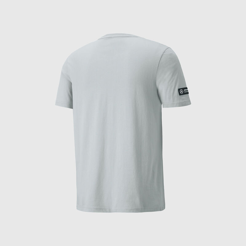 MAPF1 LS MENS LOGO TEE - silver