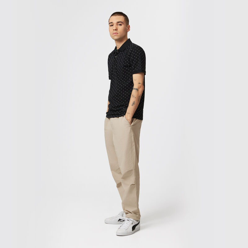 MAPF1 FW MENS POLKA DOT POLO - black