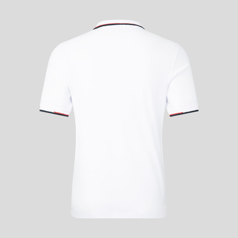 RBR SL FW 2023 CORE POLO - white