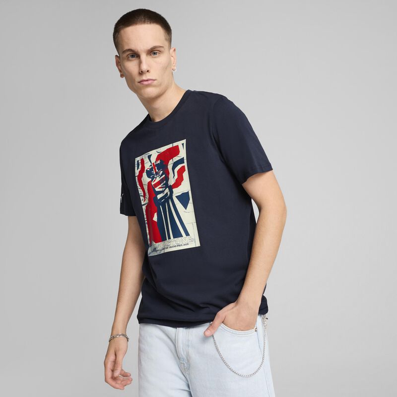 F1 FW SILVERSTONE SE TEE - blue