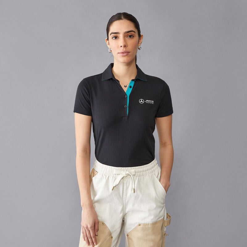 MAPF1 FW WOMENS POLO - black