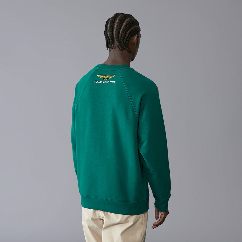 AMF1 FW LOGO CREW SWEAT - green